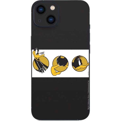 Looney Tunes Daffy Duck Three Circles iPhone Skins